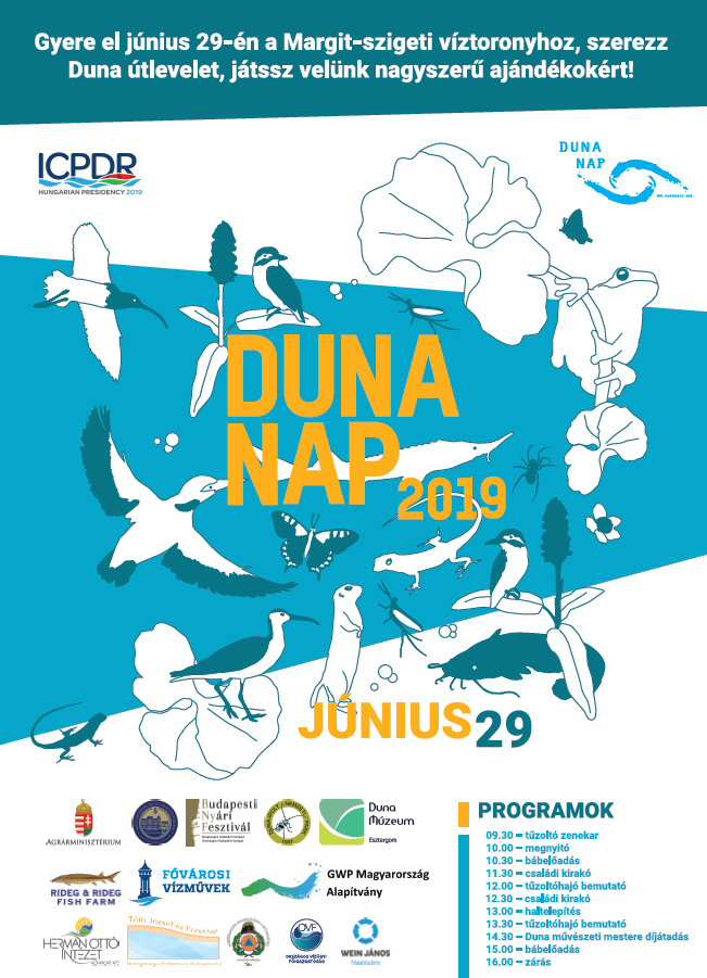 A 2019-es budapesti Duna Nap plakátja