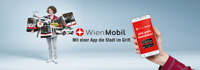 Bécsi hirdetés: „egyetlen applikációval a város a markodban van”
