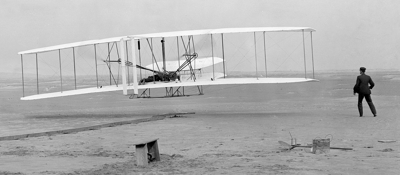 Az első repülőgép 1903-ban